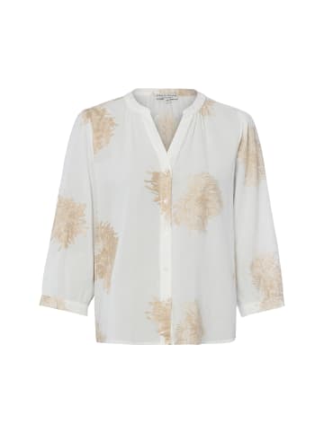 Marie Lund Bluse in ecru melange - 0001