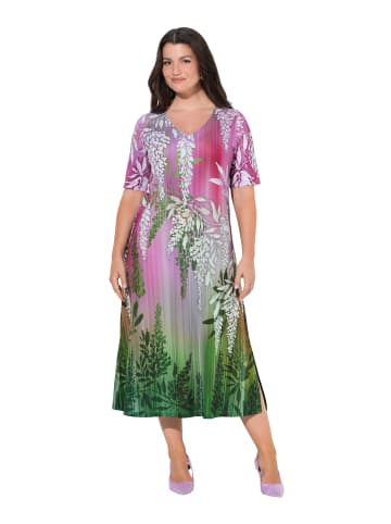 Ulla Popken Midikleid in magenta