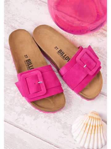 billowy Pantoletten in pink