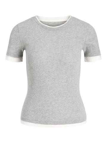 JJXX T-shirt in Light Grey Melange