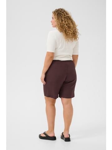KAFFE curve Shorts KCmille Regular fit in Fudge