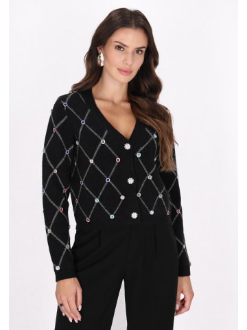 faina Damen Cardigan in Schwarz