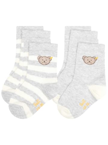 Steiff Socken 4er Pack in Grau