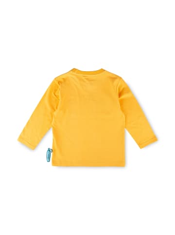 Sigikid Langarmshirt Blue & Bright in Orange