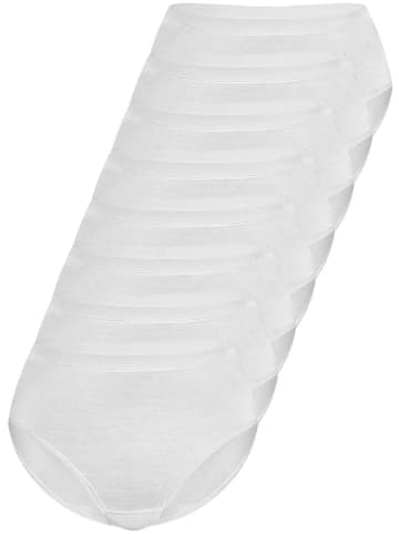 Sassa 8er Sparpack Slip Midi in white white