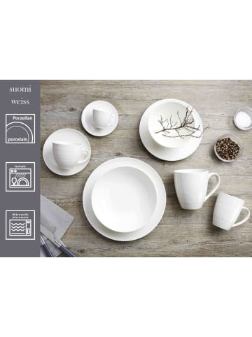 Ritzenhoff & Breker 4er Set Speiseteller Suomi ø 26 cm in Beige