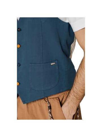 Gianni Lupo Weste Blau