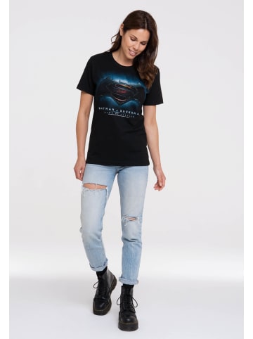 Logoshirt T-Shirt Batman v Superman - Justice in schwarz