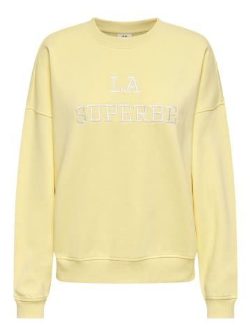 JDY Sweatshirt in Double Cream