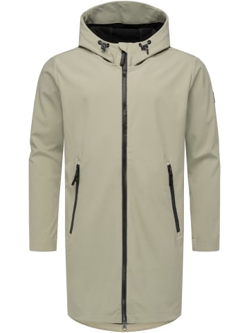 ragwear Softshellparka Shellwie Long in Dusty Olive