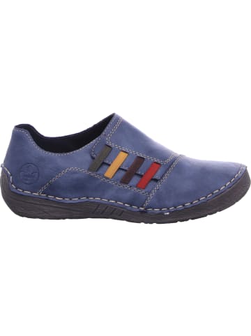 rieker Slipper in blau