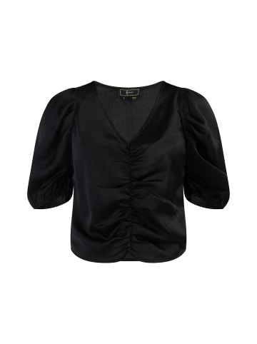 faina Damen Drapiertes Top in Schwarz