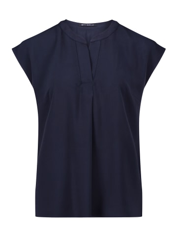 Betty Barclay Schlupfbluse unifarben in dunkelblau