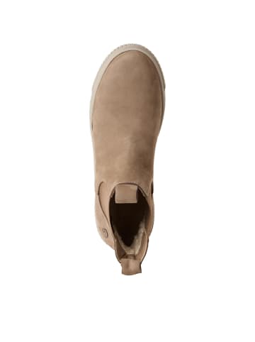 Tamaris Chelsea Boots in Beige