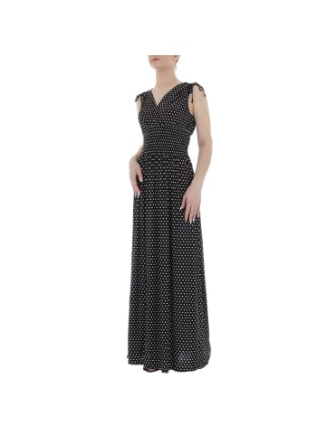 Ital-Design Kleid in Schwarz und Weiß