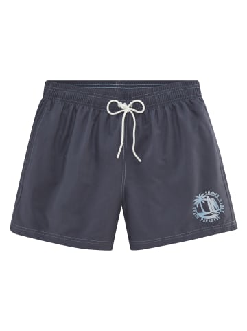 John Devin Badeshorts in rauchblau