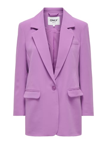 ONLY Oversized Langarm Blazer Elegantes Business Basic ONLLANA-BERRY in Pink