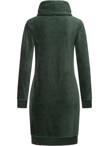 ragwear Sweatkleid Chloe Velvet in Pine Green23