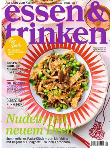 Hubert Burda Media 12 x ESSEN & TRINKEN Zeitschrift (Gutschein für Jahres Abo)