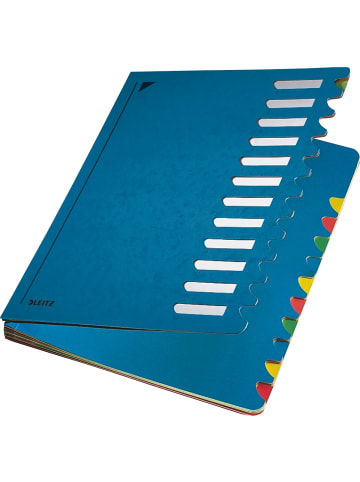 Leitz Ordnungsmappe Deskorganizer Color 12 Fächer blau