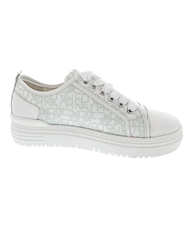 WALDLÄUFER H-Tamira sportlicher Schnürer Weiß