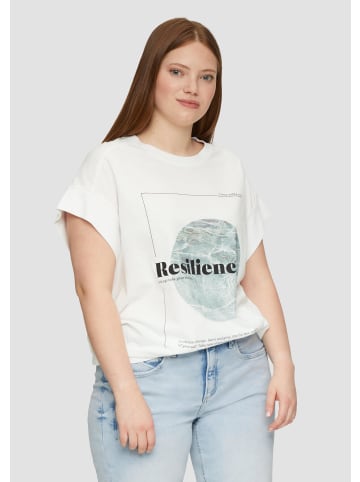 QS T-Shirt in 01D0_weiß