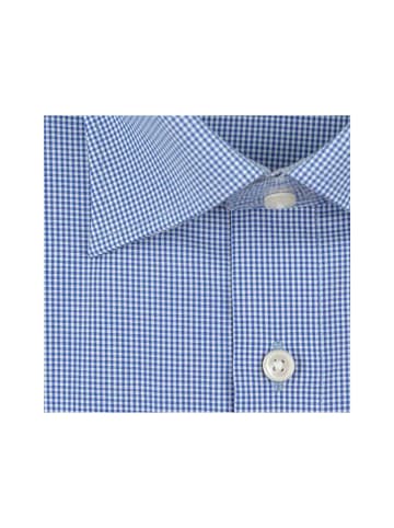 OLYMP  Langarm Freizeithemd in royalblau