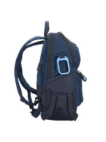 Piquadro Corner Rucksack 44 cm Laptopfach in night blue