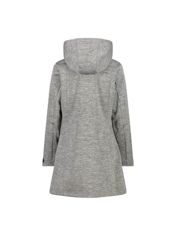 cmp Mantel, Funktionsjacke WOMAN COAT FIX HOOD in Grau