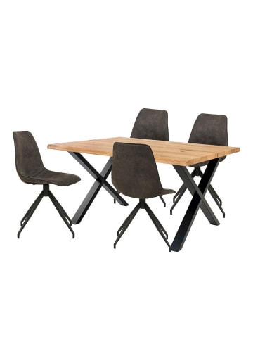 ebuy24 Essgruppe Toulon Eiche 140 x 95 cm