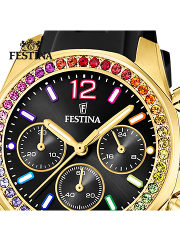 Festina Analog-Armbanduhr Festina Boyfriend schwarz mittel (ca. 38mm)