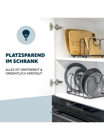 eluno Topfdeckelhalter 2tlg-Set