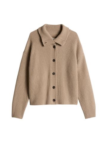 Marc O'Polo Cardigan loose in Burnt Coffee