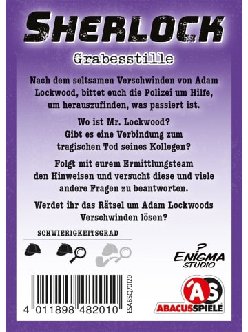 Abacusspiele Sherlock - Grabesstille