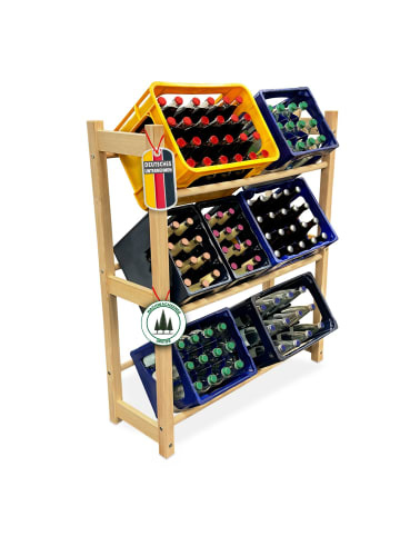 Mein-Regal Regal Thore Getränkeregal  in Natur