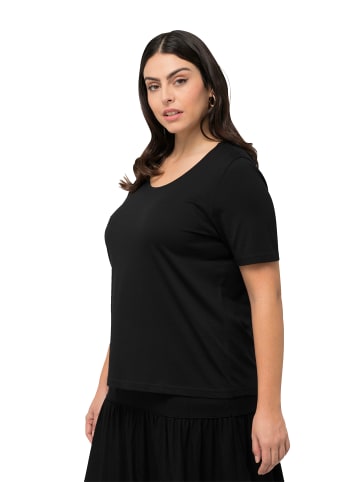 Ulla Popken Shirt in schwarz