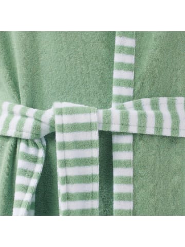 REDBEST Leichtfrottier Bademantel Tracy in jade