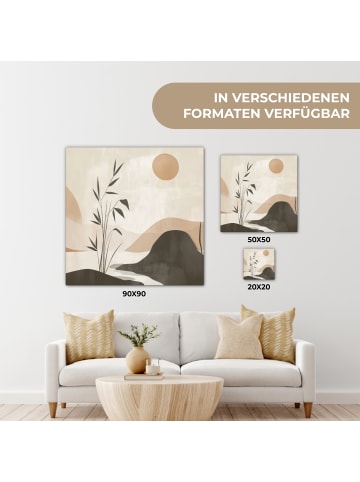 MuchoWow Leinwand Bilder Cognac