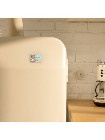 Mr. & Mrs. Panda Whiteboardmagnet Ärztin Leidenschaft Design mit... in Weiß