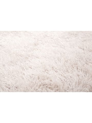 Kayoom Hochflor Teppich Diamond 700 in puderrosa - rund
