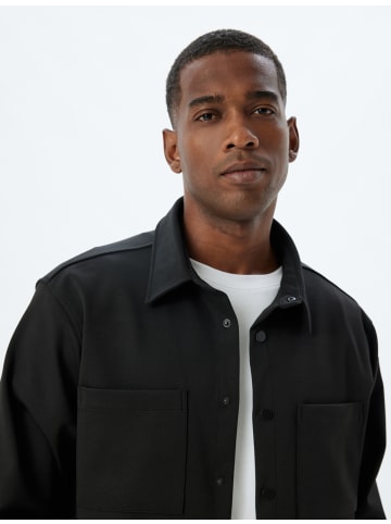 KOTON Shirt in Schwarz