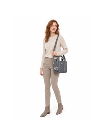 Kipling Minta Schultertasche 29 cm in moonlit grey