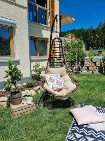 JACK Outdoor Dekokissen Motiv 45x45cm inkl. Füllung Mandala Rosa