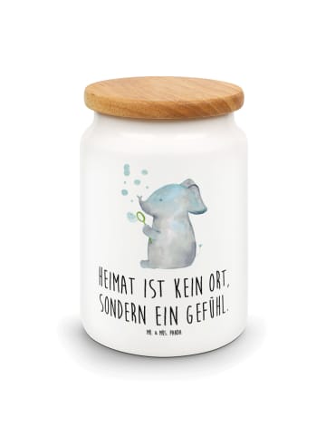 Mr. & Mrs. Panda Lebensmittelbehälter Elefant Seifenblasen mit S... in Weiß