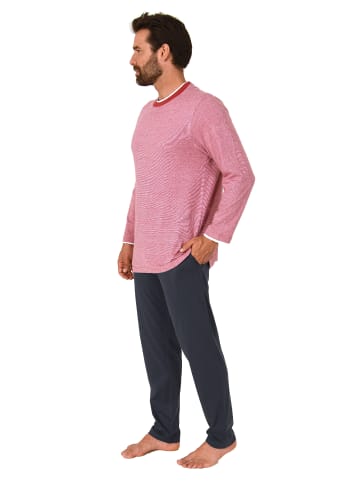 NORMANN langarm Schlafanzug Pyjama - 78025 in rot