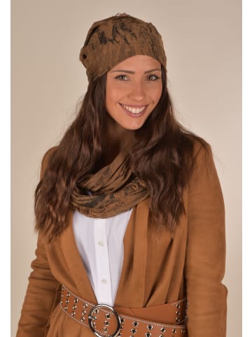 styleBREAKER Beanie Mütze in Cognac