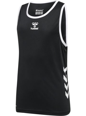 Hummel Kinder Sportshirt in Schwarz