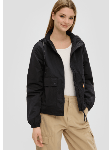 QS Outdoor-Jacke langarm in Schwarz