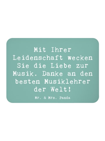 Mr. & Mrs. Panda magnet Spruch Musiklehrer Liebe mit Spruch in Meeresbrise