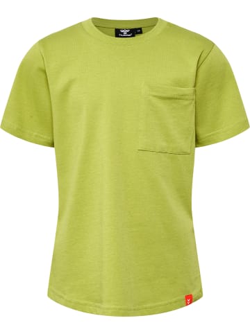 Hummel Hummel T-Shirt Hmlrush Jungen Dehnbarem in GREEN OLIVE